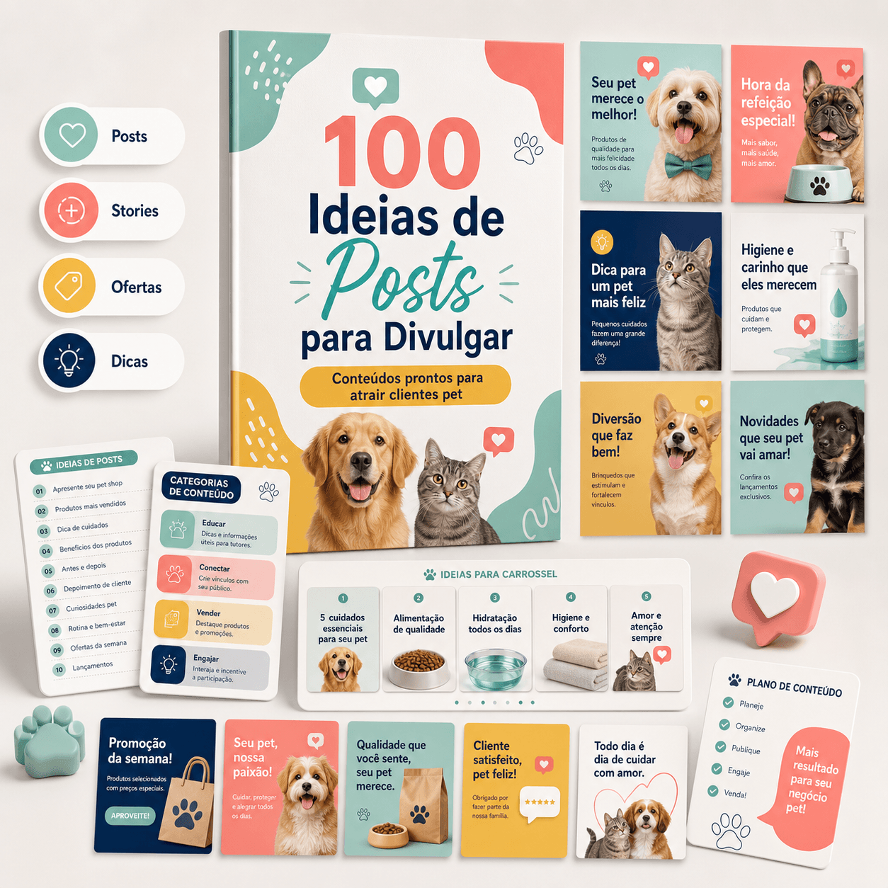 100 Ideias de Posts para Divulgar